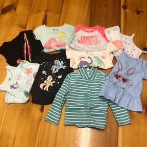 Girls 3T lot of tops